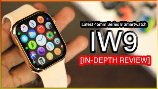 Latest IW9 Smartwatch [In-depth Review] - Smart Island, 45mm 11 Case, Big Display!