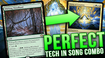 THE PERFECT TECH! Modern Song of Creation Combo + Shifting Woodland | Magic: The Gathering MTG Temur