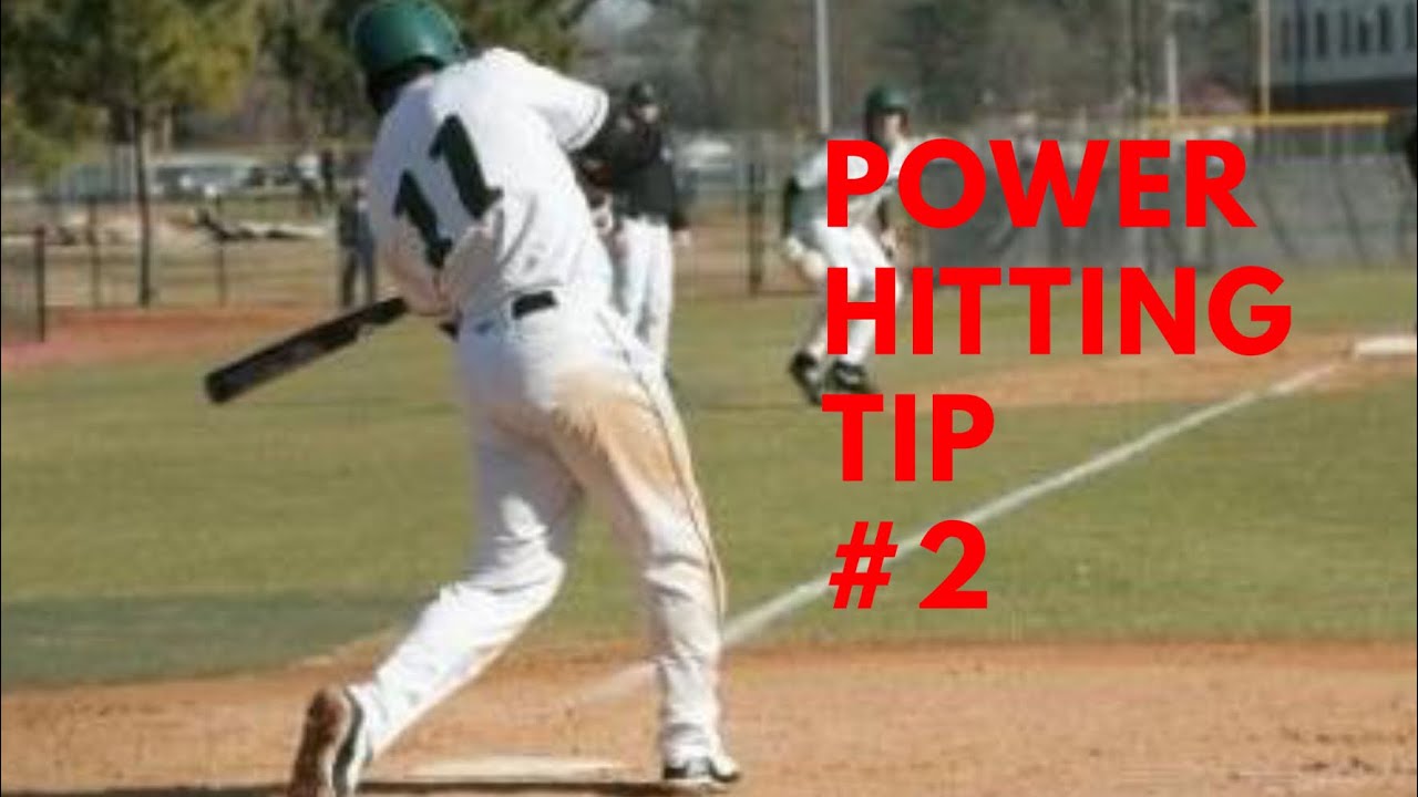 HITTING TIPS How to gain POWER Part 2 YouTube