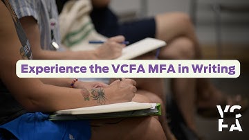 Experience the VCFA MFA in Writing