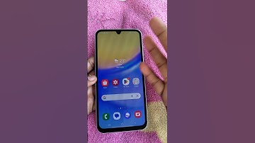 Check 3 fingers screenshot available or not in Samsung Galaxy A15 Smartphone #5minutestech