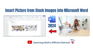 The Secret Trick to Use Stock Images Instantly in Word 2024!