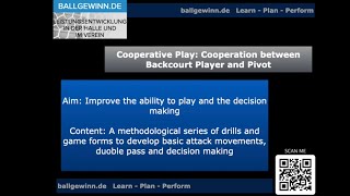 inside ballgewinn de 48 (Handball: Cooperation between Back Court & Pivot)