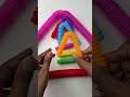 POP Tube Color Magic &amp; Satisfying Sounds 🎨🎧  #asmr #satisfying #toys