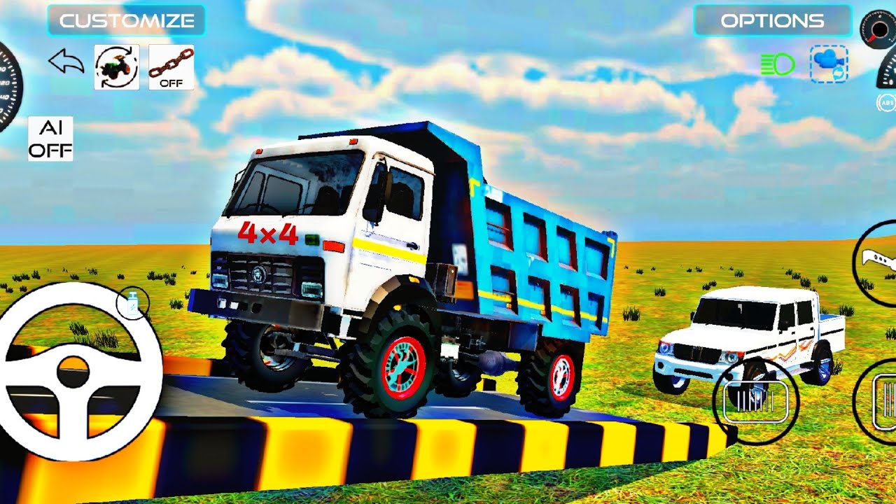 Bolero camper gadi and dumper driving 3d game 