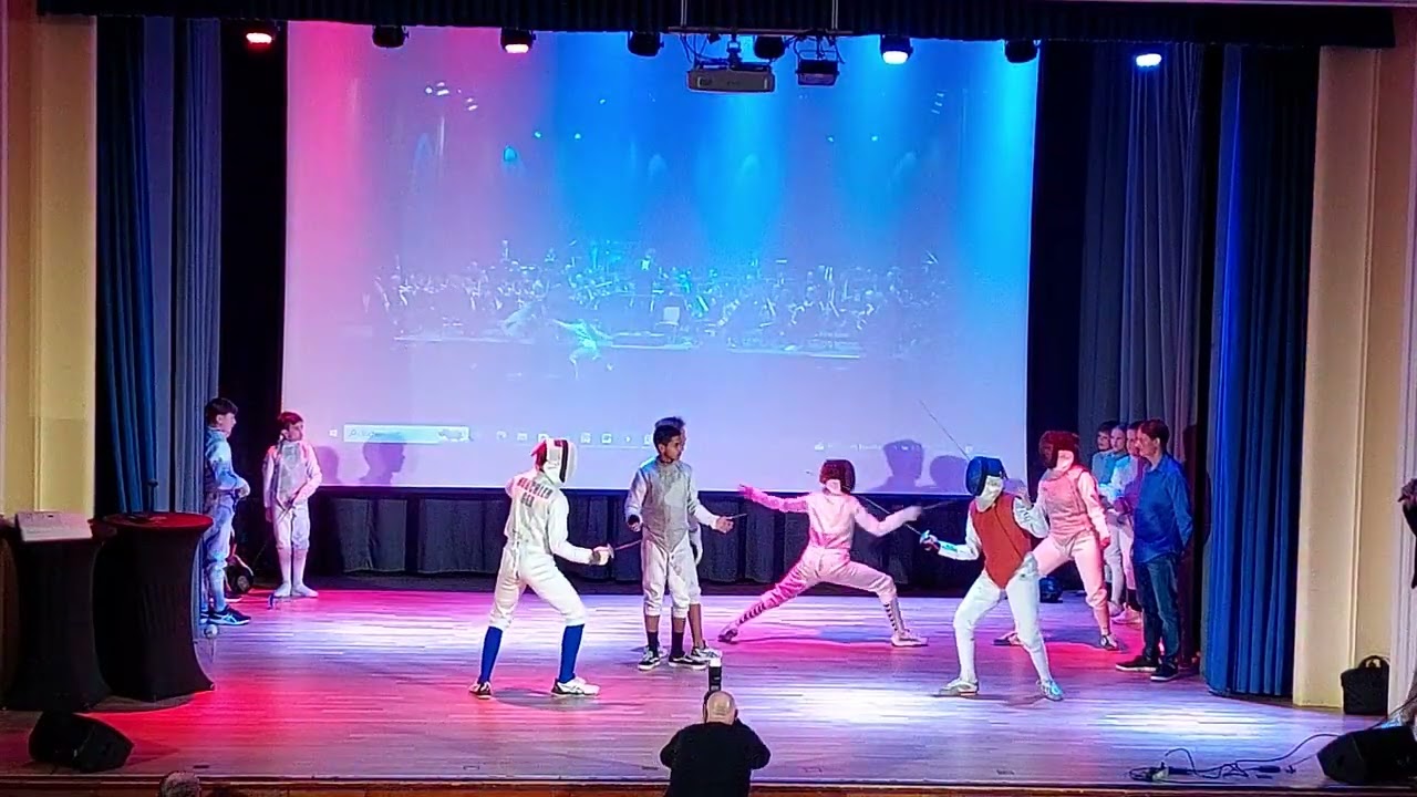 Fencing Performance - Sportlerehrung 2023 der Universitätsstadt Siegen