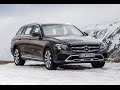 Mercedesbenz e 220 d allterrain  driving scenes