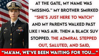 My Family Erased Me From My Brother’s Ceremony — Until His Commander Saluted Me “Admiral Hale”