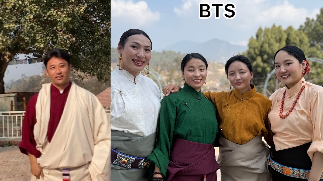 BTS of New Tibetan music video shoots  #tibetanvlogger #friends #nepal  #btsmusic #tibetanvlog