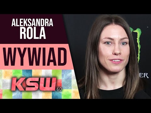 Ola Rola: "W idealnym scenariuszu wygrywam i robię walkę o pas - rewanż"
