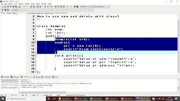 9.b. DMA with Class in C++ [PART - 1]