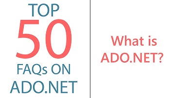 What Is ADO.NET ?