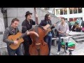 Tchabadjo  gipsy jazz and tap dance double bass guitar singing