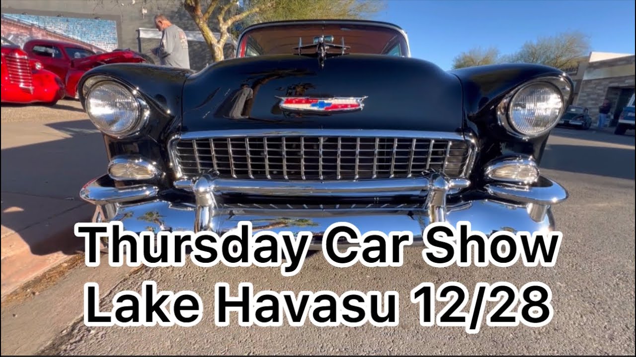 LAKE HAVASU CAR SHOW 12/28 Lots of cool cars today at the local