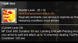 [FIXED]Maplestory Marksman 5job skill glich