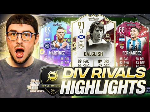 Division Rivals w/ 91 Dalglish, 89 Martinez, 88 Enzo Fernandez