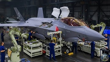 Inside the F-35 Stealth Jet Factory: Building the World’s Most Advanced Fighter (Full Process)