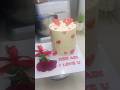 Hearts decorated cake #viral #shorts #anniversarycake #weddingcake #valentinesdaydealcake