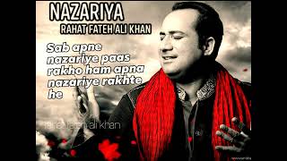 Rahat Fateh Ali Khan, Sab apne nazariye paas rakho hum apna nazariya rakhte hai, Resimi