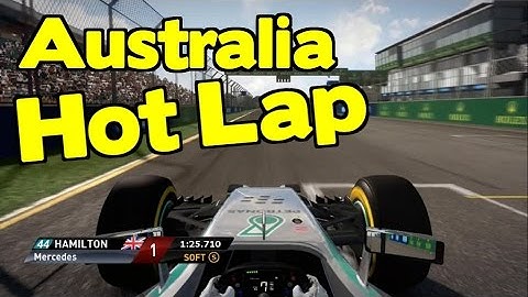 F1 2014 - Australia Hotlap Guide (Lewis Hamilton)