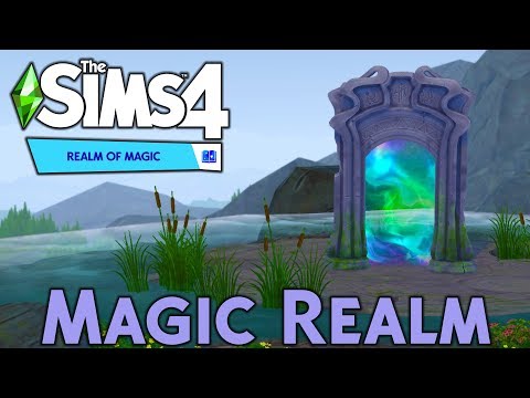 ? How to Visit the Magic Realm | The Sims 4: Realm of Magic - Tutorial! ?