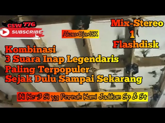 Paket Komplit!! KOMBINASI 3 Suara INAP Legendaris Paling RESPON Dijamin Anti ZONK✌️ class=