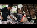 🔥これが作り方だ、草鎌の作り方 #blacksmith #metalwork #forging 