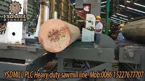 YSDMILL Heavy duty CNC Band saw with log carriage