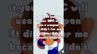 How to let NPC's use weapons in Garry's Mod#garrysmod #tutorial #shorts #subscribe