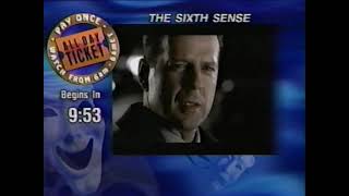 DirecTV "Direct Ticket" "All Day Ticket" Pay-Per-View Waiting Countdown The Sixth Sense (1999)