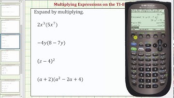 Multiplying Expressions on the TI-89
