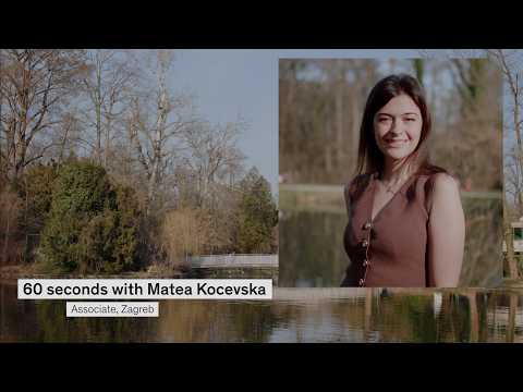60 seconds with Matea Kocevska from Croatia thumbnail