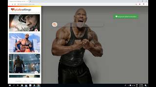 Dwayne Johnson  The Rock  Wallpaper HD screenshot 1