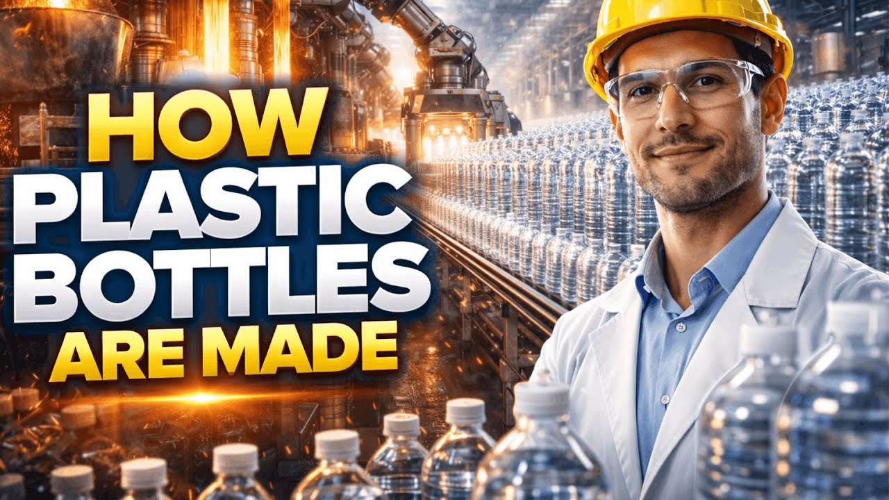 How Plastic Bottles Are Made Inside Massive Factory Production Lines You’ve Never Seen