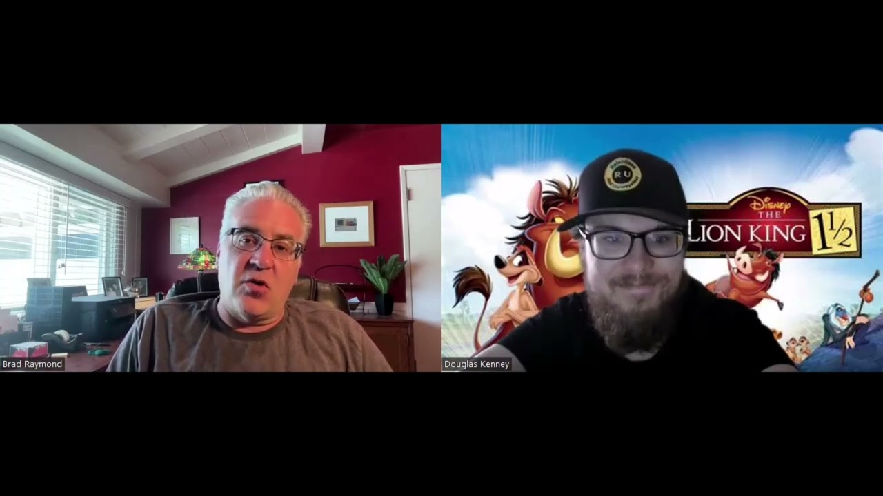 Brad Raymond on his Screen Writing Template and The Impact by Lion King 1 1/2 | R&U