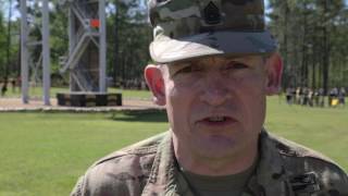 Army Guard CSM Gives Shout-out to Best Ranger Competitors