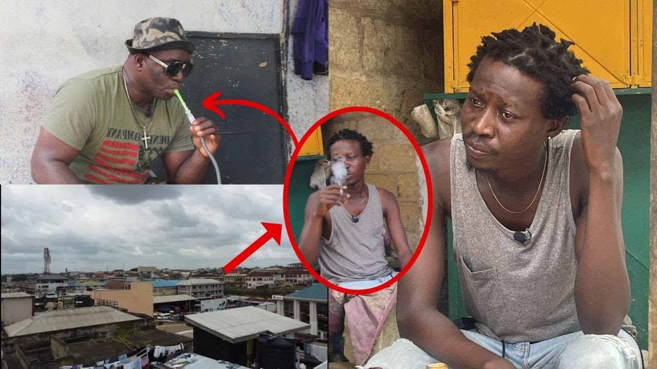 Kumasi Asafo B.B notorious drug Lord smoked with Otwinoko for the first time..Wahala!!!!