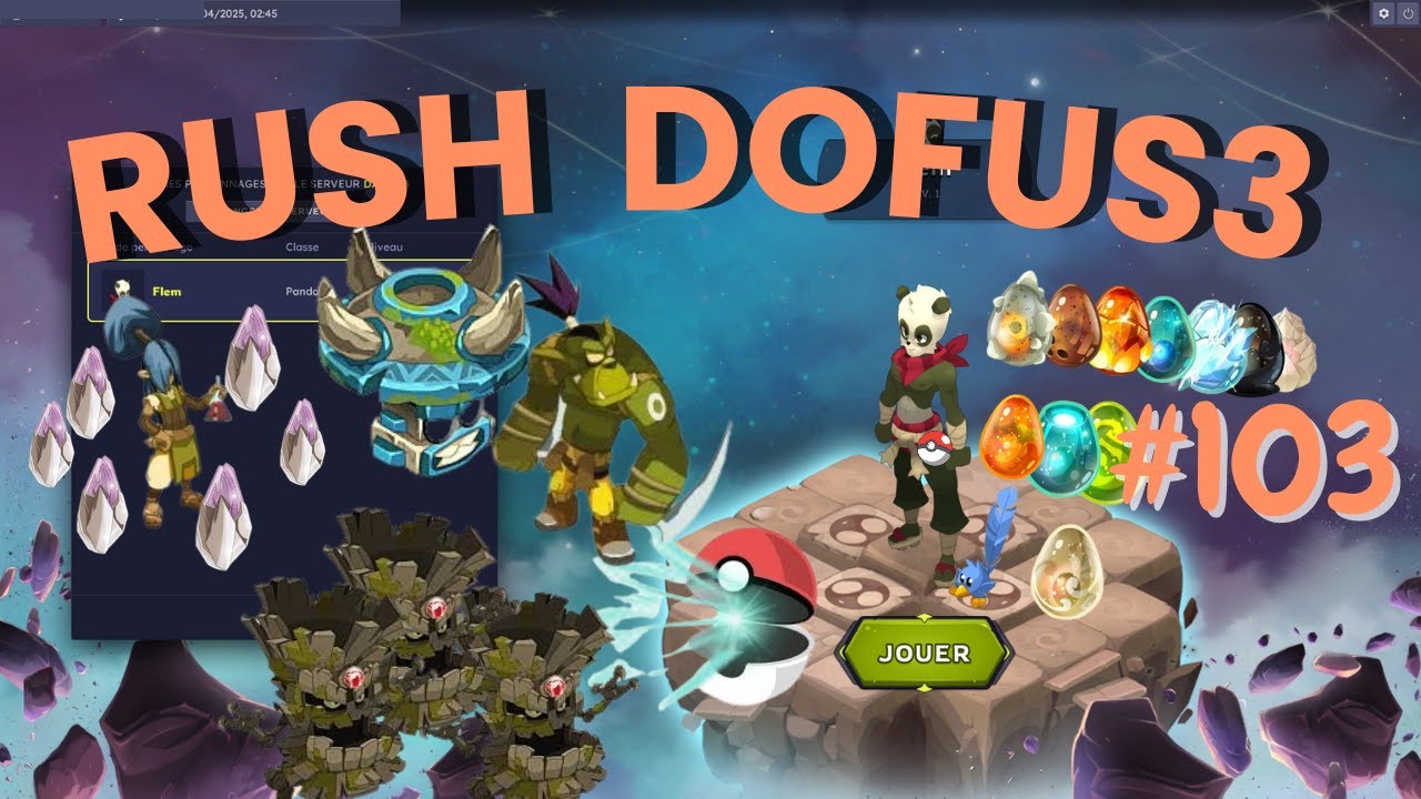 Enfin le Level 200 et fin des capture de Boss pour le Dofus Ocre (épisode 103)