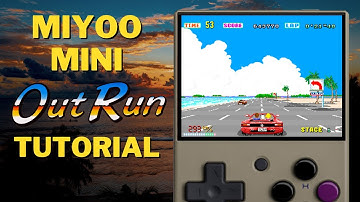 How to play Out Run on the Miyoo Mini Retro Handheld using CannonBall Port | FULL TUTORIAL