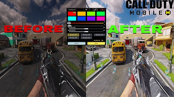 The BEST color settings in CODM