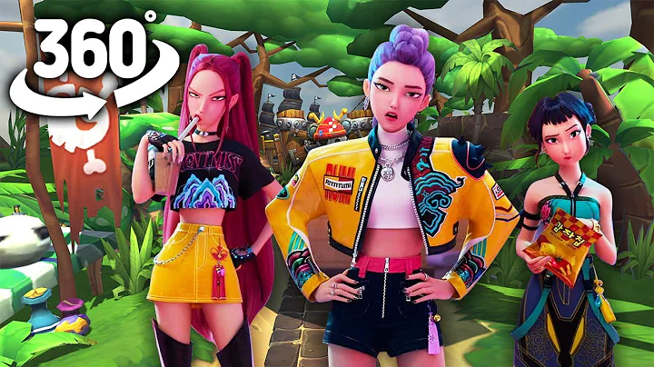 K-Pop Demon Hunters HUNTR/X HUNTING You! | 360° VR Animation