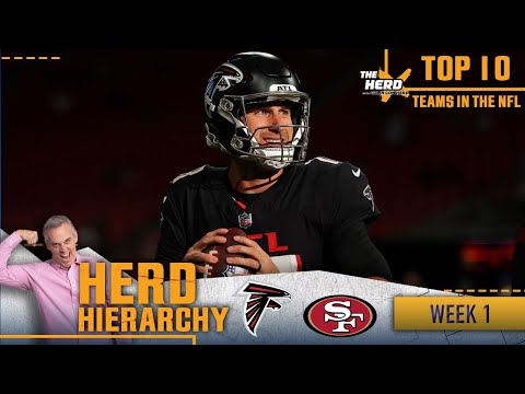 Herd Hierarchy: 49ers start lower, Falcons make cut, Chiefs round out Colin's Top 10 | THE HERD