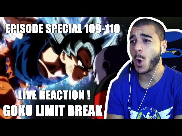 Les videos de riles live reaction ! episode special 109-110 dragon ball super
