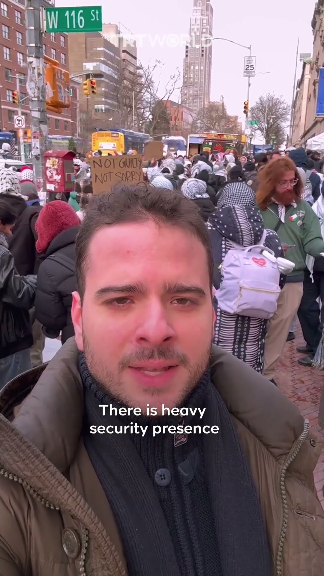 Columbia university begins Spring semester with pro-Palestine protest