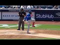 Vladimir Guerrero Jr. DEMOLISHES bat after strike out!! (Bo Jackson-style bat break) 😯😯😯