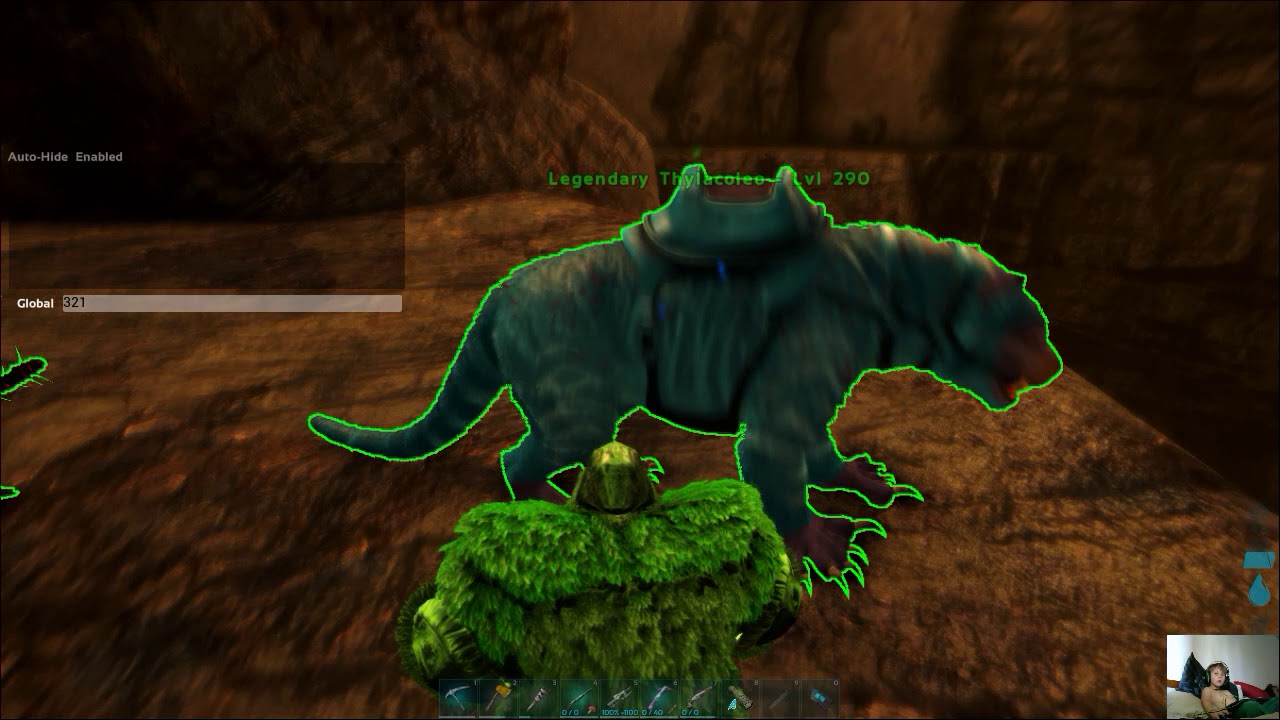 ARK  Survival Evolved Parados mod Cave hunt