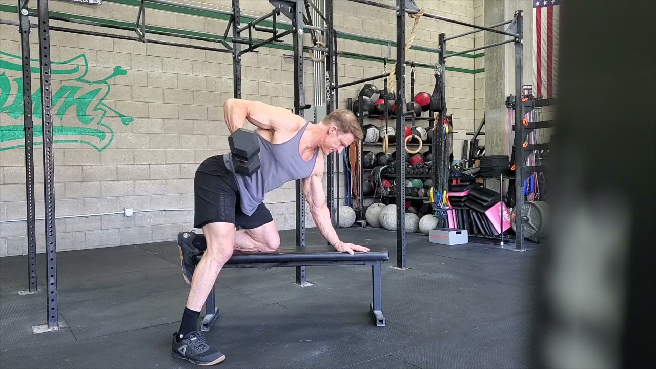 1 Arm DB Row - Supinated Grip - YouTube