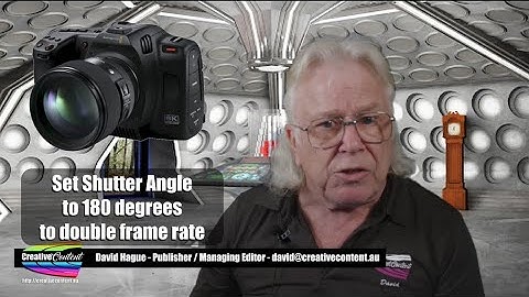 Frame Rate and Shutter Speed Interaction  Explained