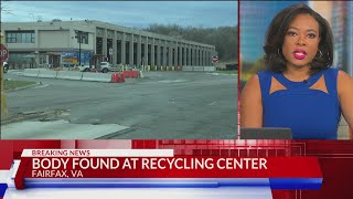 Body found in trailer for transporting trash