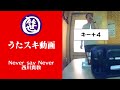 Never say Never/西川貴教【うたスキ動画】